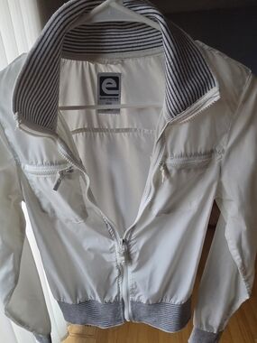 Element White Lightweight Women's Zip Jacket